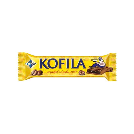 Obrázek z ORION KOFILA Originál čokoládová tyčinka s kávovou náplní 35g