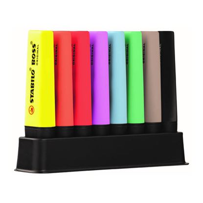 Obrázek Zvýrazňovač STABILO® BOSS® ORIGINAL - sada 8 ks