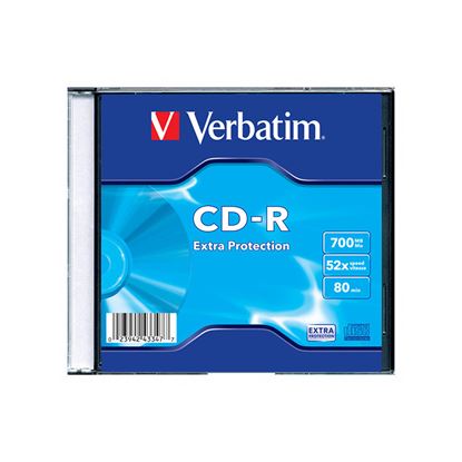 Obrázek Verbatim CD-R Slim 700 MB - 52x / 1 ks