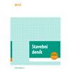 Obrázek z Optys 1268 stavební deník číslovaný 53 listů NCR A4