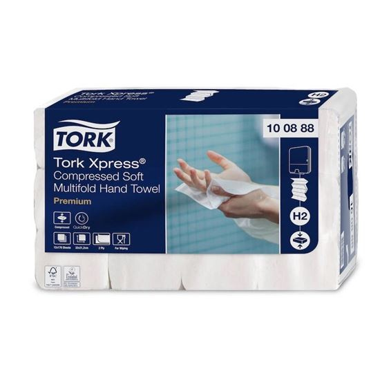 Obrázek z TORK Xpress 100888 - skládané papírové ručníky 2 vrstvé