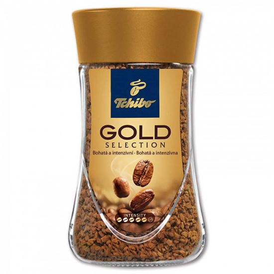Obrázek z Rozpustná káva káva Tchibo Gold Selection / 200 g
