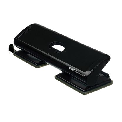 Obrázek Kancelářský děrovač Rapid Fashion FC20/4 / černá - 20 listů