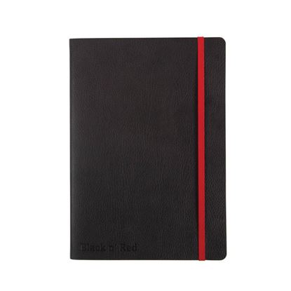 Obrázek Zápisník Oxford Black n\'Red mix - A5 / linka / 72 linka