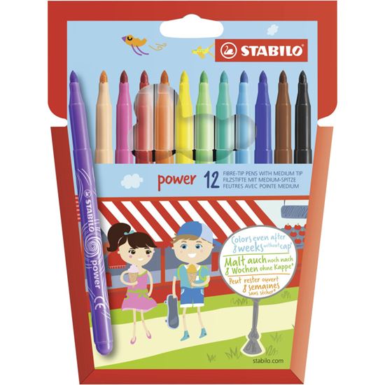 Obrázek z Popisovač Stabilo Power - 12 ks