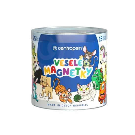 Obrázek z Veselé magnety 9794 - sada 75 ks