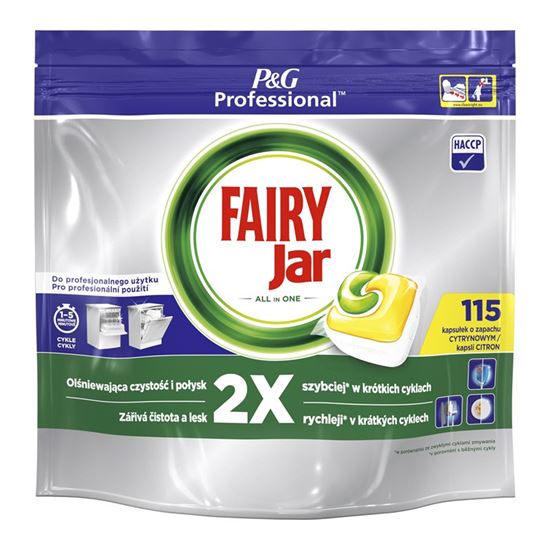 Obrázek z JAR All in 1 Fairy tablety do myčky 115 ks