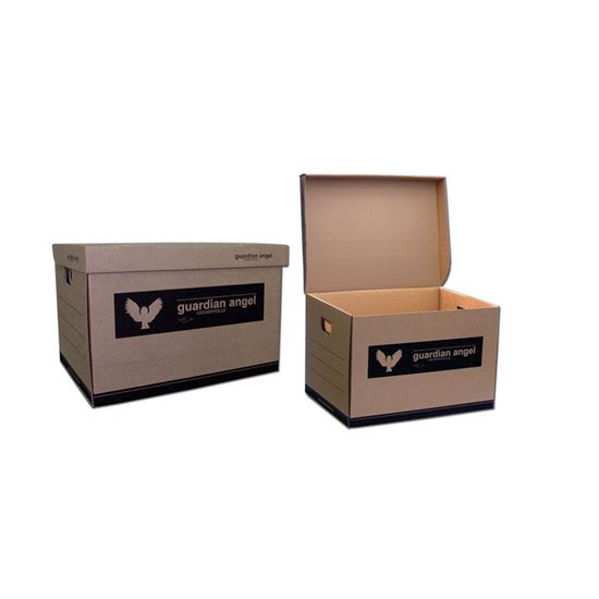 Obrázek z Kontejner archivační Guardian Angel - přírodní hnědá