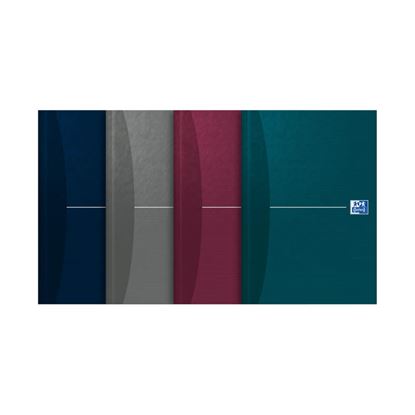 Obrázek Kniha záznamní vázaná Oxford Essentials mix - A5 / linka / 96 linka