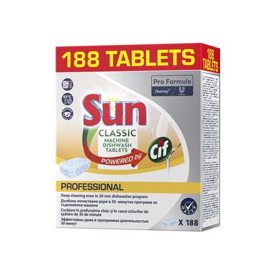 Obrázek z Sun Pro Formula tablety do myčky - 188 ks