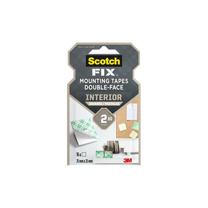 Obrázek Montážní pásky Scotch - 25 mm x 25 mm čtverečky