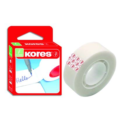 Obrázek Lepicí páska Kores Invisible - 19 mm x 33 m