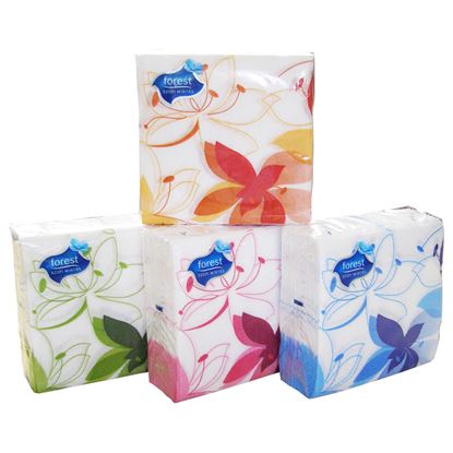 Obrázek Ubrousky papírové Vintage - 33 x 33 cm / barevný mix / 45 ks