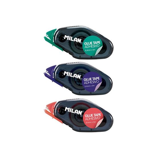 Obrázek z Lepicí roller Milan permanentní - roller 8,4 mm x 5 m