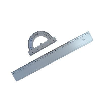 Obrázek Pravítka - úhloměr 180 / 100