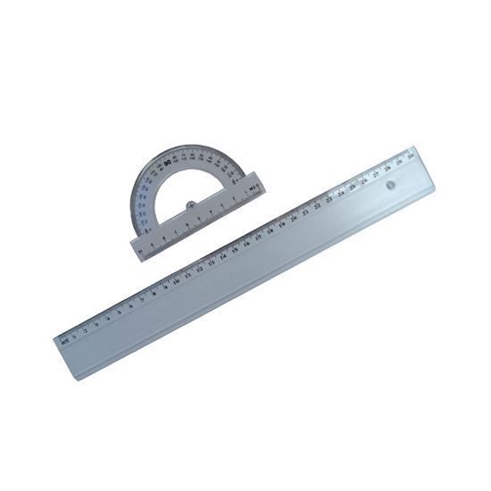 Obrázek z Pravítka - úhloměr 180 / 100