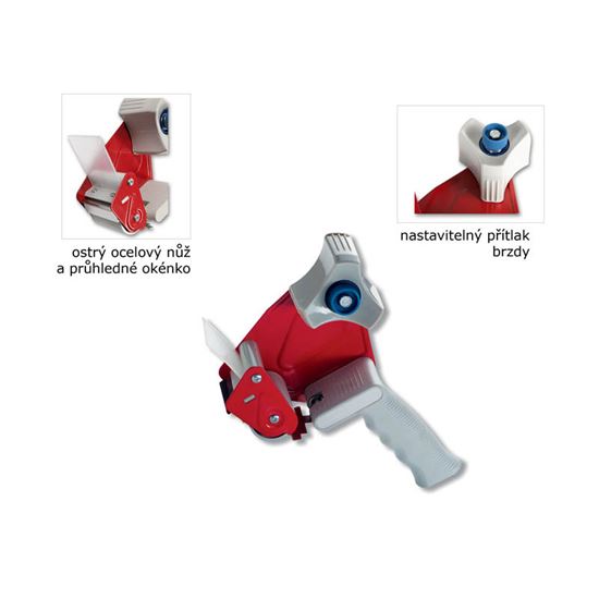 Obrázek z Odvíječ balicí pásky Concorde - ruční odvíječ