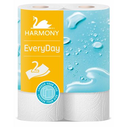 Obrázek Harmony papírové utěrky v roli Professional s potiskem 2-vrstvé 2ks