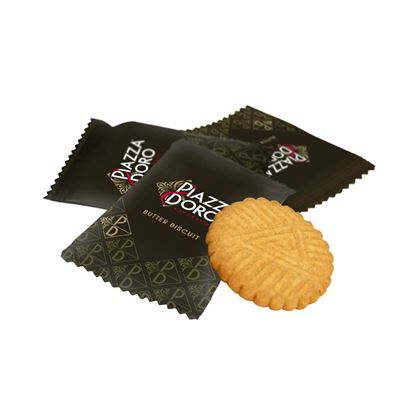 Obrázek Piazza D´Oro ke kávě - máslové sušenky / 6 g
