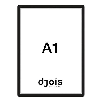 Obrázek Kapsy samolepicí Magneto - A1 / černá / 1 ks