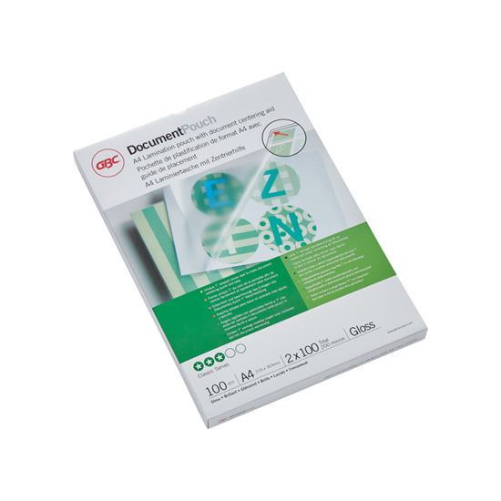 Obrázek z Laminovací pouzdra GBC A4 - 100 mic / 100 ks