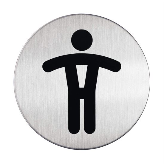 Obrázek z Piktrogram nerez Durable - WC páni