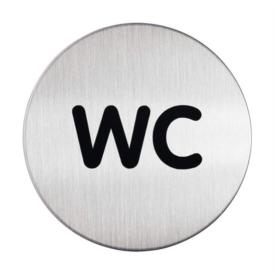 Obrázek z Piktrogram nerez Durable - WC