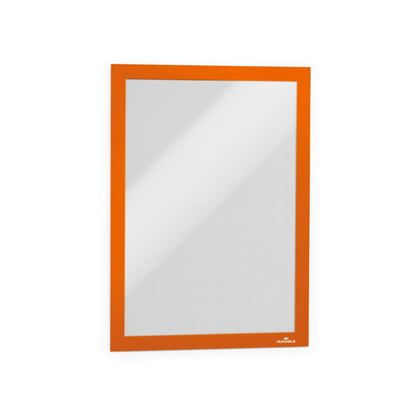 Obrázek Rámeček samolepicí DURAFRAME® A4 - oranžová / 2 ks