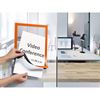 Obrázek z Rámeček samolepicí DURAFRAME® A4 - oranžová / 2 ks