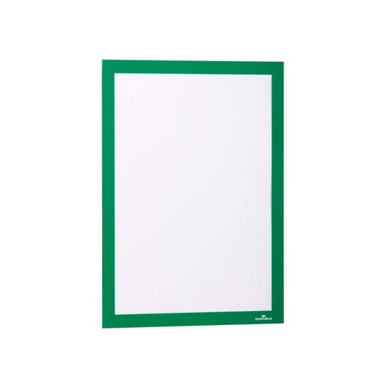 Obrázek z Rámeček samolepicí DURAFRAME® - A4 / zelená / 2 ks