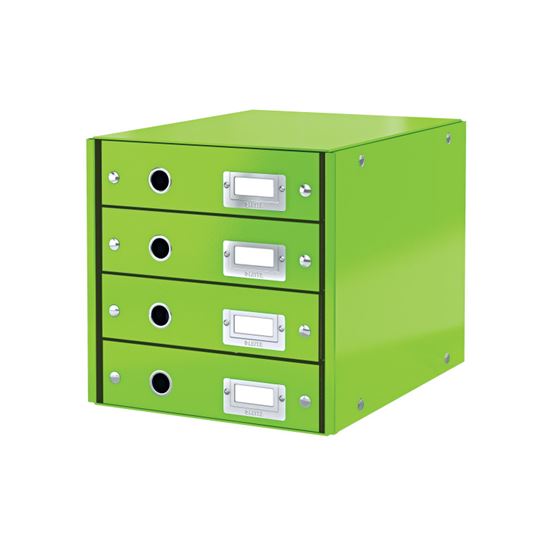 Obrázek z Zásuvkový box Leitz Click&Store - 4 zásuvky / zelená