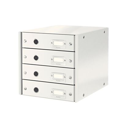 Obrázek Zásuvkový box Leitz Click&Store - 4 zásuvky / bílá