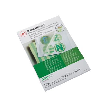 Obrázek Laminovací pouzdra GBC A3 - 100 mic / 100 ks