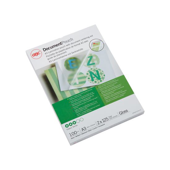 Obrázek z Laminovací pouzdra GBC A3 - 125 mic / 100 ks