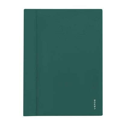 Obrázek Rychlovazač A4 VERDE s kapsou - zelená