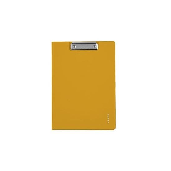 Obrázek z Dvojdeska A4 VERDE s klipem - hořčicová