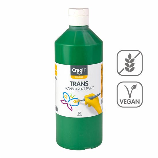 Obrázek z Transparentní barva Creall Trans - 500 ml / zelená
