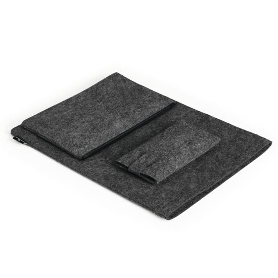 Obrázek z Obal na notebook vícedílný MultiBag Effect - antracitová / 16,4"