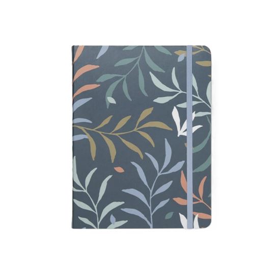 Obrázek z Blok Filofax Notebook Botanical modrá - A5/56l