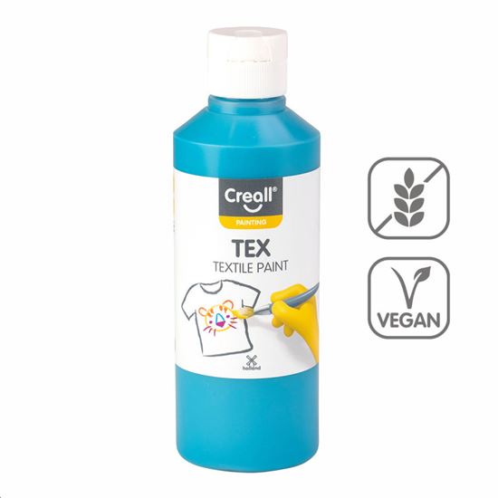 Obrázek z Textilní barva Creall Tex - 250 ml / tyrkysová