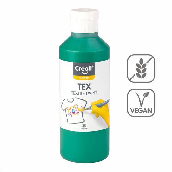 Obrázek z Textilní barva Creall Tex - 250 ml / zelená