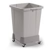 Obrázek z Vozík pro odpadkové koše Durabin rPP - 90 l