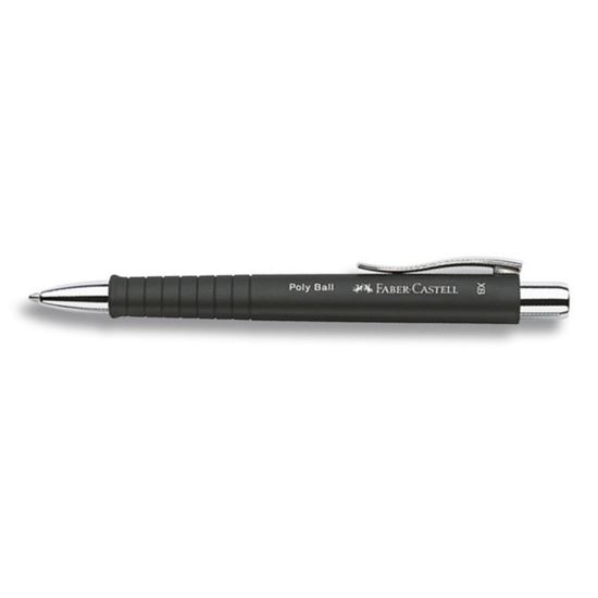 Obrázek z Kuličkové pero Faber Castell Poly Ball - černá