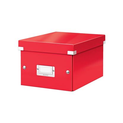 Obrázek Univerzální krabice Leitz Click&Store - velikost S (A5) / červená