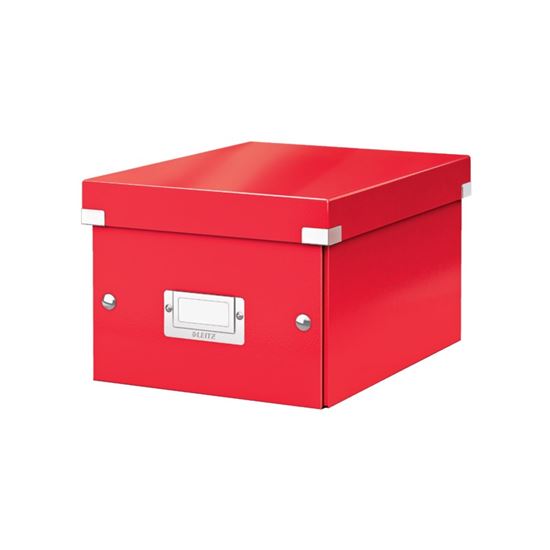 Obrázek z Univerzální krabice Leitz Click&Store - velikost S (A5) / červená