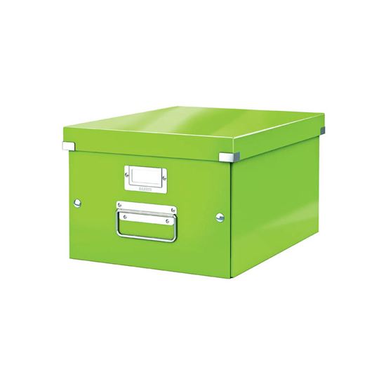 Obrázek z Univerzální krabice Leitz Click&Store - velikost M (A4) / zelená