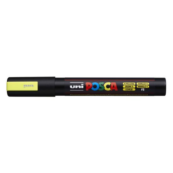 Obrázek z Posca popisovač / 2,5 mm - fluo-žlutá