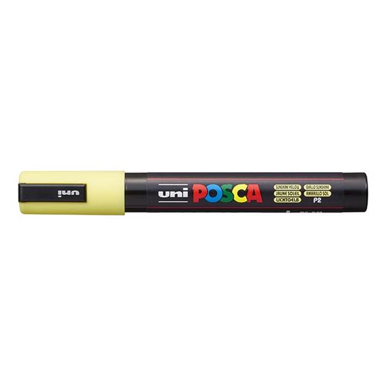 Obrázek z Posca popisovač / 2,5 mm - pastelově žlutá