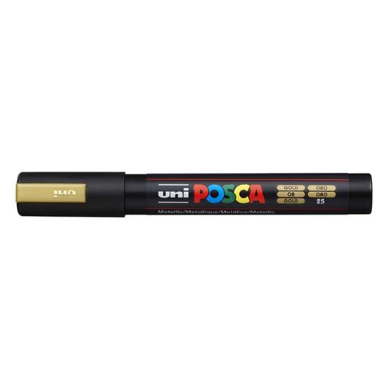 Obrázek z Posca popisovač / 2,5 mm - zlatá