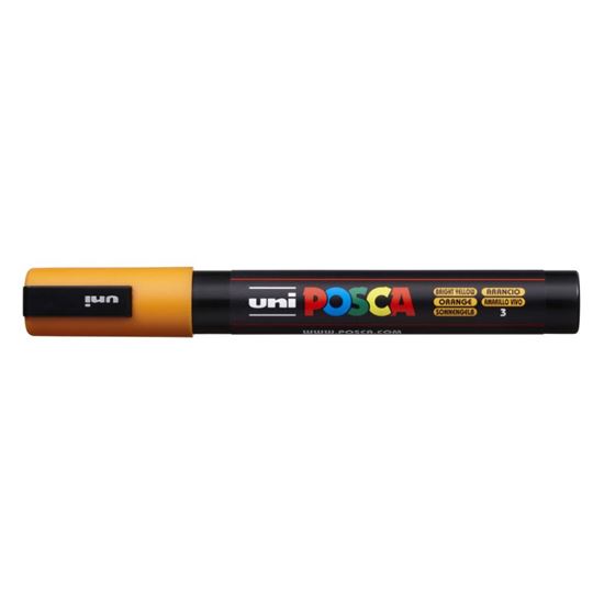 Obrázek z Posca popisovač / 2,5 mm - pomerančová